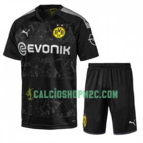 Borussia Dortmund Bambino Maglia Trasferta 2019/2020 Manica Corta (+ Pantaloncini)